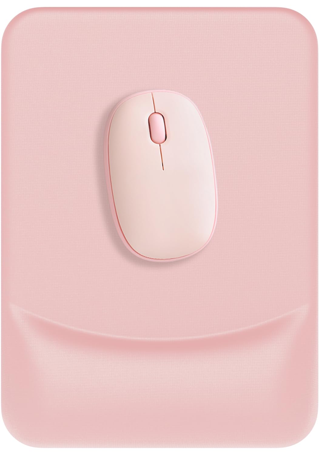 Audimi Tappetino Per Mouse Piccolo Con Supporto Per Il Polso, Base In Gomma Antiscivolo, Per Laptop, PC, Ufficio, Lavoro, Gaming (nero - 2