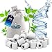 Rinko France - 35 perle di ceramica con scatola ecologica e pinza in bambù in omaggio, purificatore naturale per l’ acqua del rubinetto, filtraggio dell’acqua, per la caraffa del bollitore