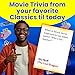 Rated Black Card Game for Adults - Black Game Night Trivia for the Culture - African American Films - From Hood Movies to Urban Classics - Great Gift for People who love African American Games