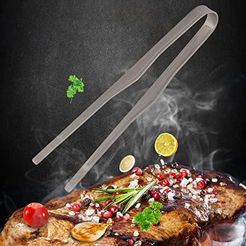 Cooking Tongs 1pc Kitchen Tweezers Barbecue Food Clip Portable Picnic Barbecue Cooking Heat Resistance