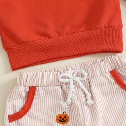 Toddler Baby Boy Thanksgiving Outfit Turkey Sweatshirt Long Sleeve T Shirt Plaid Pants Set Infant Thanksgiving Clothes 6