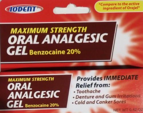 ORAL ANALGESIC GEL 0.42 OZ