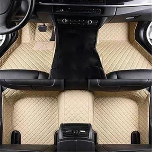 Tapis de sol de voiture Chevy Spark voyagez en famille avec ce kit 5 places beige
