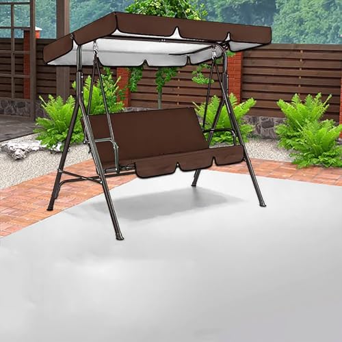 Toit de remplacement imperméable pour balancelle de jardin 2 ou 3 places
