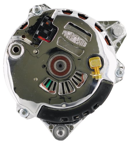 Powermaster - Alt Chrysler Upgrade CS130 Type Chrome 140A 2V Pulley w/spacers 1-Wire by Powermaster - Image 4