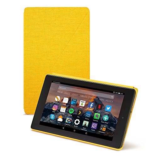 Amazon - Funda para Fire 7 (tablet de 7 pulgadas, 7ª generación, modelo de 2017), Amarillo - no es...
