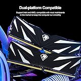 Netac DDR4 3200MHz 16GB (2x8GB) Desktop Memory Kit CL16 XPM 2.0 Gaming Memory High Performance with Heat Sink, Black - Image 6