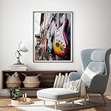 Zoom IMG-1 diamond painting kit completo chitarra