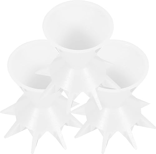 COHEALI Pintura para verter acrílica, 3 tazas de silicona, tazas de pintura, tazas de vertido, tazas reutilizables para pintura vertida, fluido,