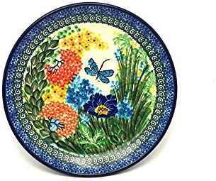 Polish Pottery Plate - Salad/Dessert (7 3/4") - Unikat Signature U4612