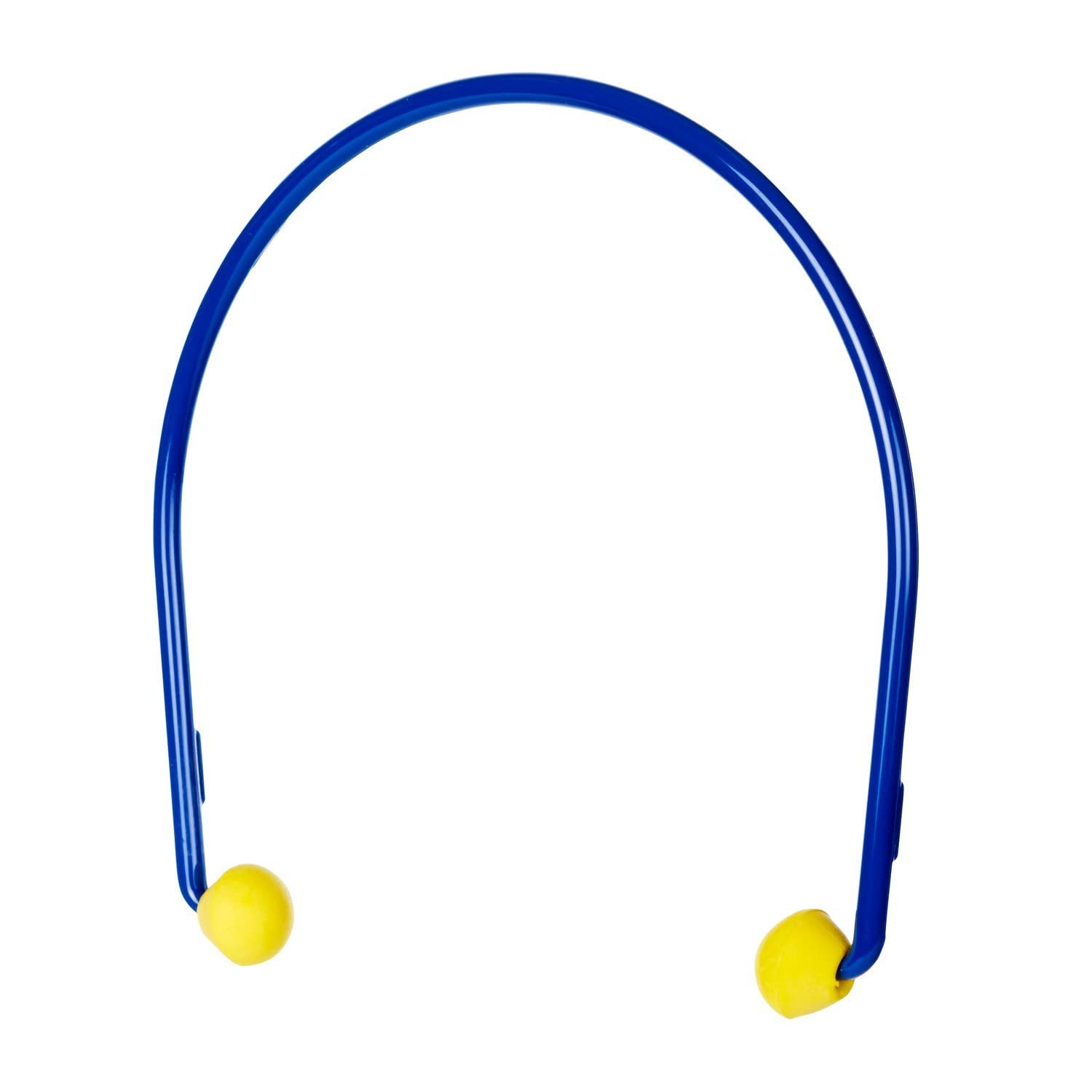 3M E-A-R Caps Banded Earplugs, 23 dB, Blue (1 Pair)