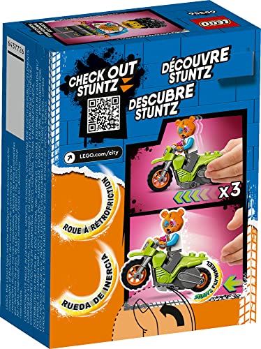 LEGO City Moto de Acrobacias do Urso 60356 (10 Peças); Conjunto de Construção
