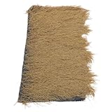 Chaume artificiel - le toit en paille artificielle peut être facilement adopté pour différents aspects décoratifs du pays, de la ferme, etc., toit de chaume