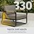 EAST OAK 4-Piece Patio Furniture Set, Outdoor Patio Set w/Removable & Washable Deep Seating Cushion, Outside Patio Conversation Sets for Backyard, 25 Upgraded, Black & Misty Gray