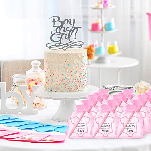 50 sets bolígrafos para baby shower color rosa TaoBary miniatura 6
