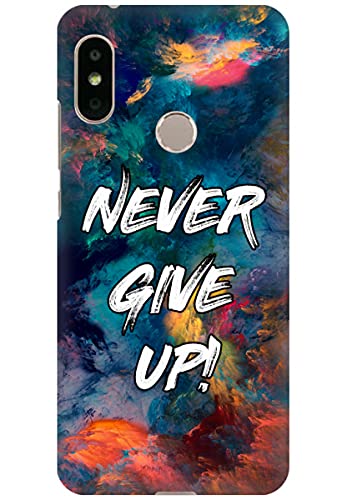 COBERTA Printed Back Cover for Mi A2 Back Cover Case - Never Give Up in Colorstorm Design (B091L6KWWM) Amazon Price History, Amazon Price Tracker