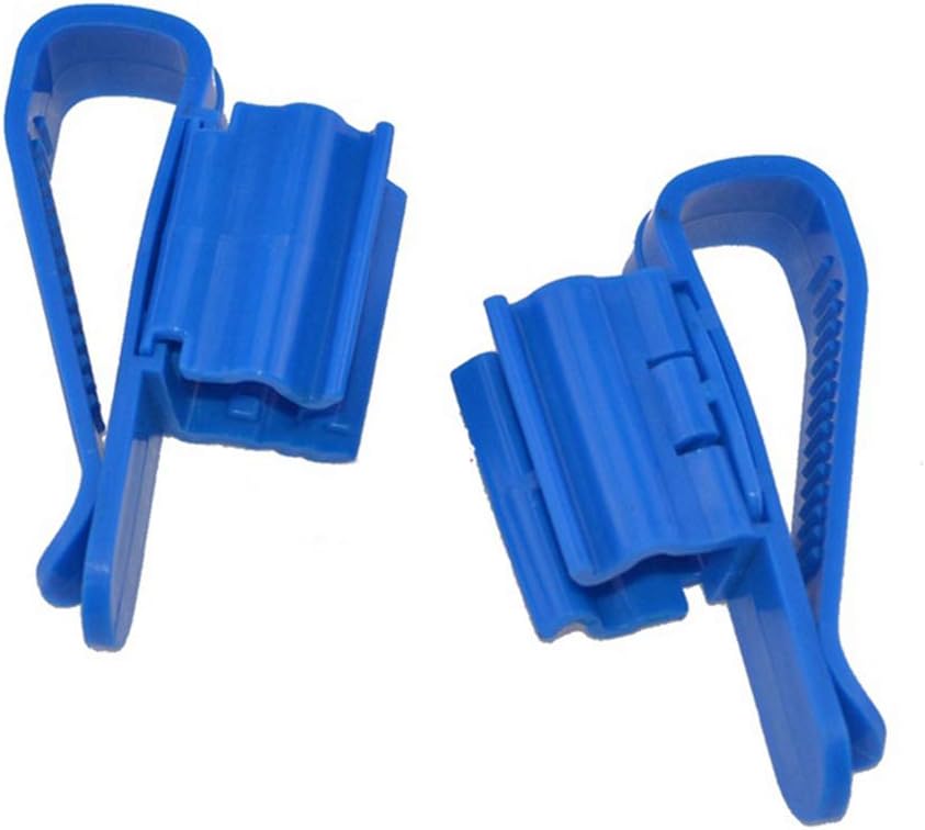 Plastic Hose Holder Plastic Adjustable Fixing Clip Auto Siphon Clamp For Homebrew Beer Making Bucket Water Pipe (pack Of 2)