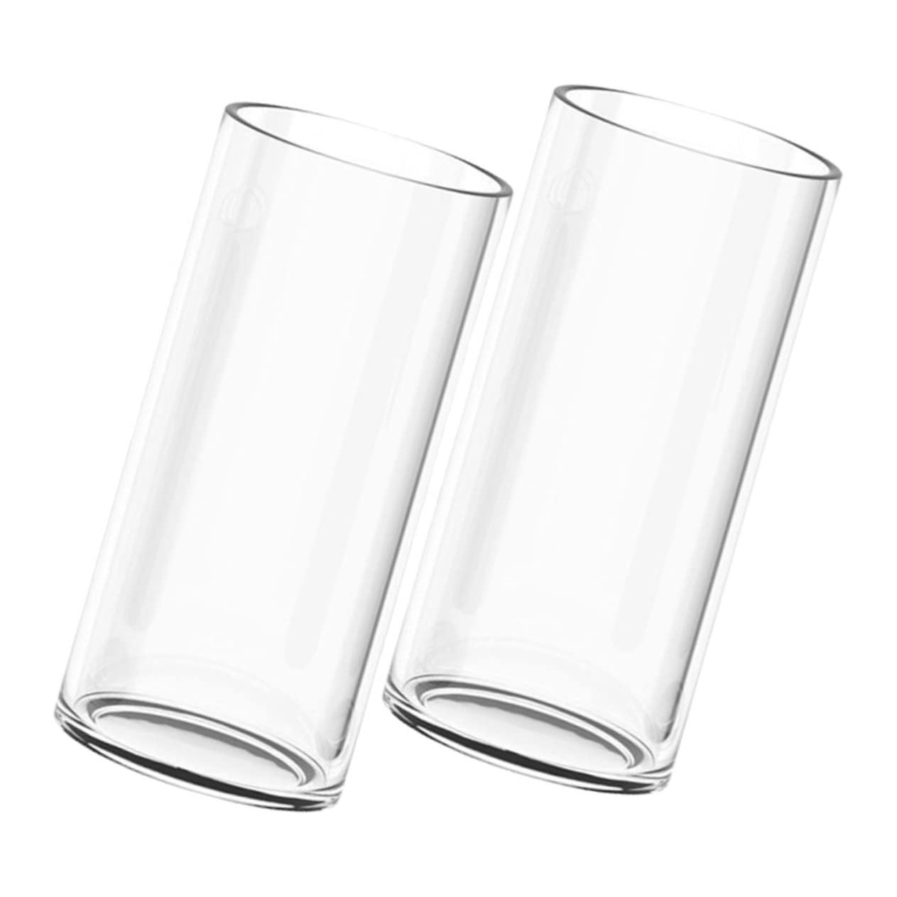 Vase en verre stable pour centres de table et bouquets volumineux