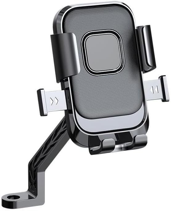 Soporte Para Móvil Moto QYCJKL Para BMW R 18 Roctane Y Classic, Antivibración Con Rotación 360° Y Fijación Segura, Válido Para Teléfonos 4.7-7.2 Pulgadas (Negro)