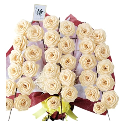 [ヒノキで作った胡蝶蘭]ひのきろうず アレンジメント (胡蝶蘭風アレンジメント)ヒノキ ローズ ギフト