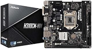 ASRock H310CM-HDV LGA1151/ Intel H310/ DDR4/ SATA3&USB3.1/ A&GbE/MicroATX Motherboard