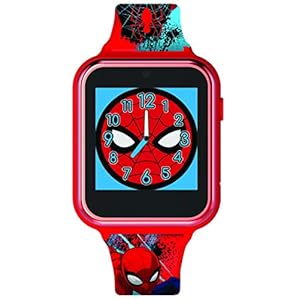 Spiderman Unisex Child Digital Watch with Silicone Strap SPD4588