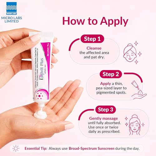 Image of Kojivit Plus Skin Brightening Gel | Depigmenting Formula for Hyperpigmentation, Melasma & Uneven Skin Tone with Kojic Acid, Arbutin, Glycolic Acid & Vitamin E | 15g