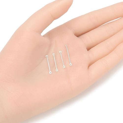 Vista 11 de Adabele - 200 piezas de latón crudo con 2 agujeros de barra de 0.59 pulgadas (0.591 in), conector geométrico fino, sin chapado/sin revestimiento Oro