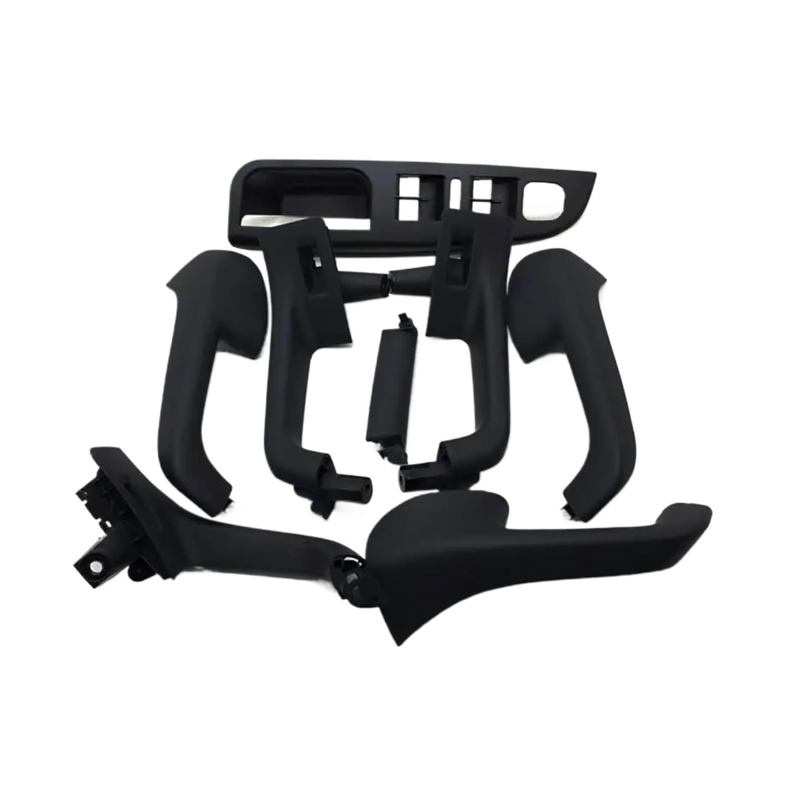 Set di coperture for Maniglia for Porta Interna di Colore Nero Compatibile con Golf 5 GTI MK5(8pcs)