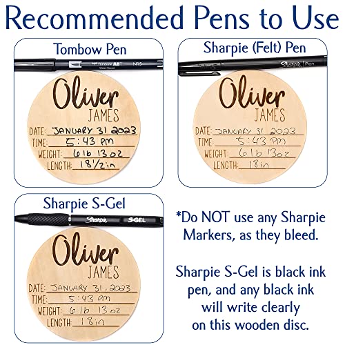 Newborn Announcement Sign For Hospital - Baby Birth Announcement Sign Girl For Hospital - Baby Name Announcement Sign Boy #TOP4