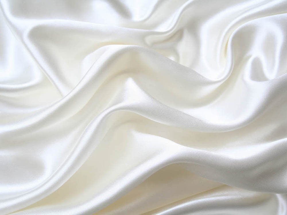 JIVIKA Bedding Silk Satin Queen Size Sheet Sets Flat Sheet, Fitted Sheet with 15" Deep Pockets and 4 Pillowcase, 800 TC Cooling Soft Sheet Set 6-Piece White Color