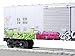 Lionel Graffiti Hi-Cube Boxcar Toy Building Block in Natural Color Plastic for 14 Years Old and Up