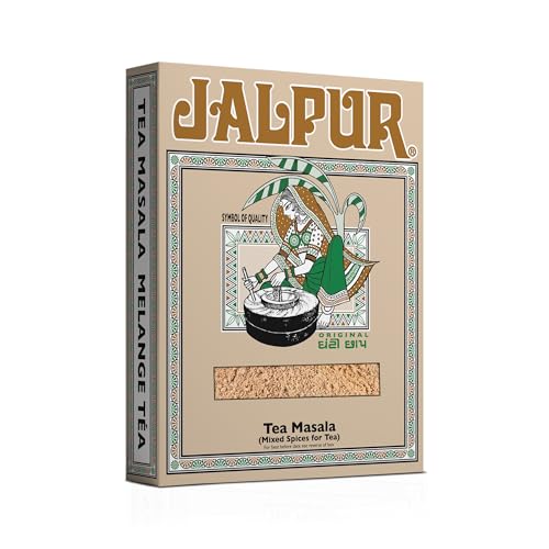 JALPUR MILLERS Authentic Tea Masala 175g(Pack 1)–Traditional Indian Spiced Blend for Chai,Black Tea & Herbal Infusions–Aromatic & Flavorful,Natural Ingredients,Perfect to Enhance Your Tea Experience JALPUR MILLERS Authentic Tea Masala 175g(Pack 1)–Traditional Indian Spiced Blend for Chai,Black Tea & Herbal Infusions–Aromatic & Flavorful,Natural Ingredients,Perfect to Enhance Your Tea Experience