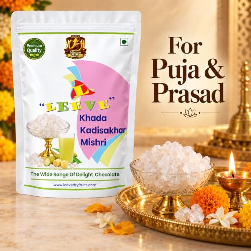 Image of Leeve Rock Sugar Mishri | Khadi Shakkar | Khadisakhar | 1 Kg