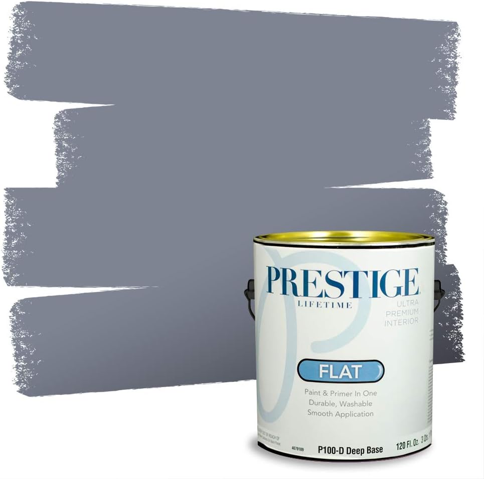 PRESTIGE Interior Paint and Primer in One, Hammer, Flat, 1 Gallon