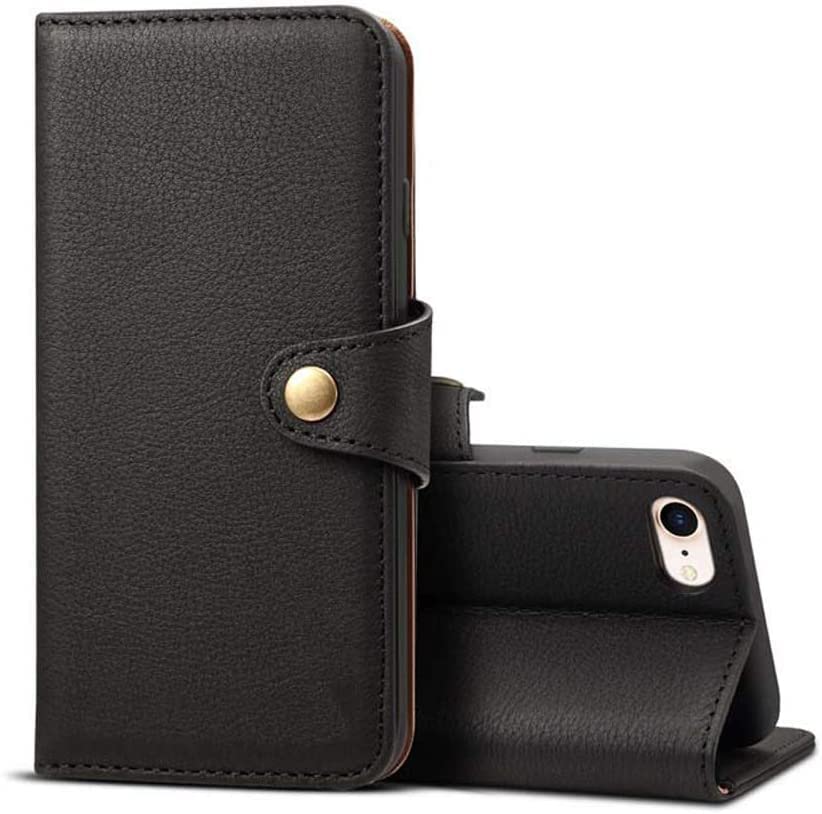 Étui clapet pour iPhone SE 2020 la protection cuir idéale pour le bureau