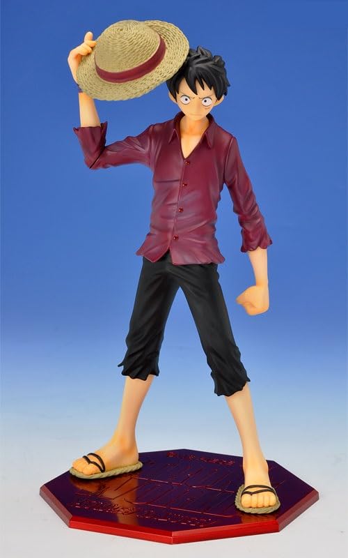 Image of One Piece Luffy (Big) Action Figure- Miniature Toy Figure (Doll) Special Edition for Car Dashboard, Decoration, Cake, Office Desk & Study Table (Pack of 1) (Height- 22cm)