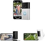 Ring Home Security Bundle | Ring Battery Video Doorbell + Ring Indoor Camera + Ring Outdoor Camera Battery | Indoor and Outdoor protection | | 30-day free trial of Ring Home