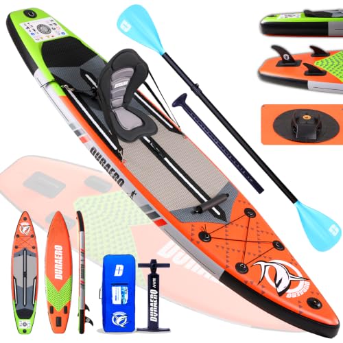 Stand up Paddle Gonflable Planches gonflables, siège Kayak,330 x 76 x 15 cm, jusqu'à 150 kg...