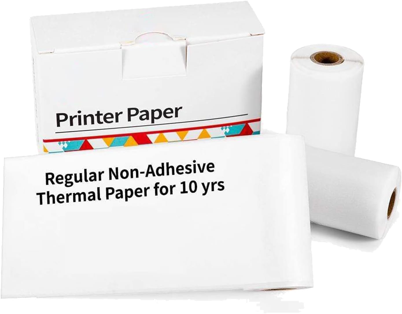 Endlapin Note Buddy Printer, 2023 New Notebuddy Mini Portable Printer, Doodle Dash Pocket Printer, for Study Notes, Memo, DIY, Journal, Kids Gift (3 Rolls* Printing Paper)