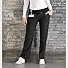 Grey's Anatomy 4276 4 Pkt Yoga Knit Waistband Pant (Black, Medium)