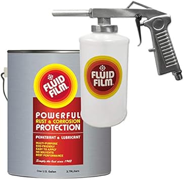 Fluid Film Rust Corrosion Protection Penetrant Lubricant Kit Bundled Spray Gun Amazon Ca Tools Home Improvement