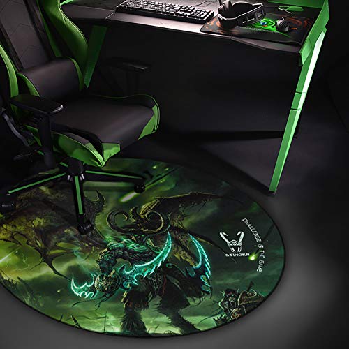 Woxter Stinger Floorpad Green - Alfombrilla Gaming de Suelo, Tapete...