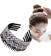 Amazon.com : ZOCONE Headbands for Women with Diamond Comb, Wave