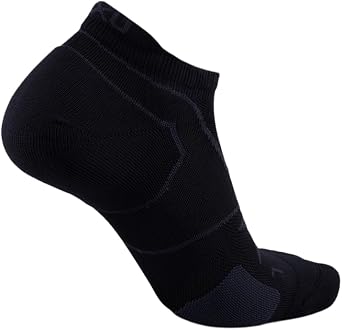 2XU Unisex Vectr Cushion No Show Socks - Provides Advanced Support for Running