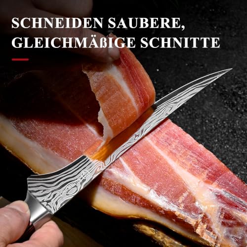 Sunnecko Filetiermesser 15cm Ausbeinmesser Fischmesser – Ansicht 6