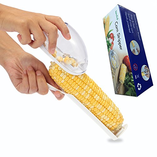 SameTech Corn Stripper Cutter Corn shaver Peeler Kitchen Cooking tools Remover With Hand Protector