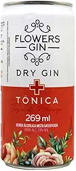 Gin Tônica Flowers Flowers Sabor MORANGO 269Ml