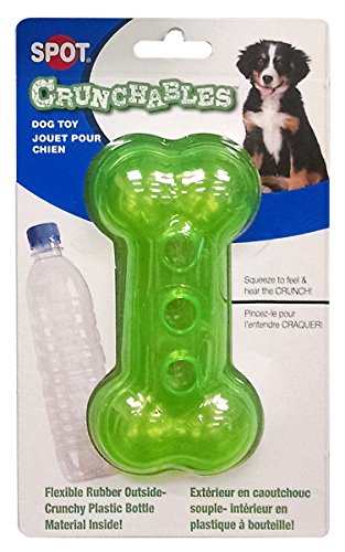 SPOT Ethical Pets Crunchable Bone Dog Toy, 5.5