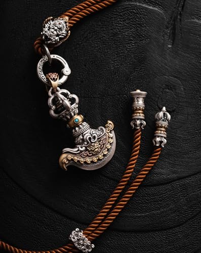 COPPERTIST.WU Vajra Axe Pendant for Necklace,Mascot Charm Accessory Gift for Men and Women 5